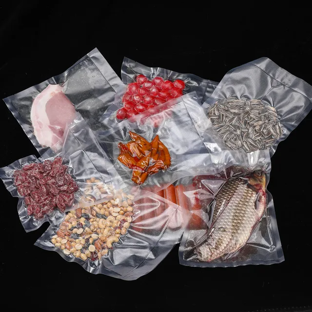 Scelleuse sous vide pour aliments frais, sacs de congélateur métropolitain, sacs de pièce, banc portable, outil de cuisine, cuiseur sous vide, 5 pièces par lot 4