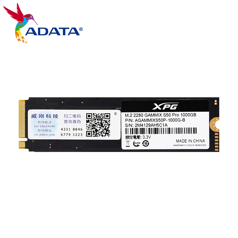 【461】新品 ADATA XPG GAMMIX S50 1TB M. Adata XPG Gammix S50 Core 1TB M.2 NVMe Gen4 - ModxComputers