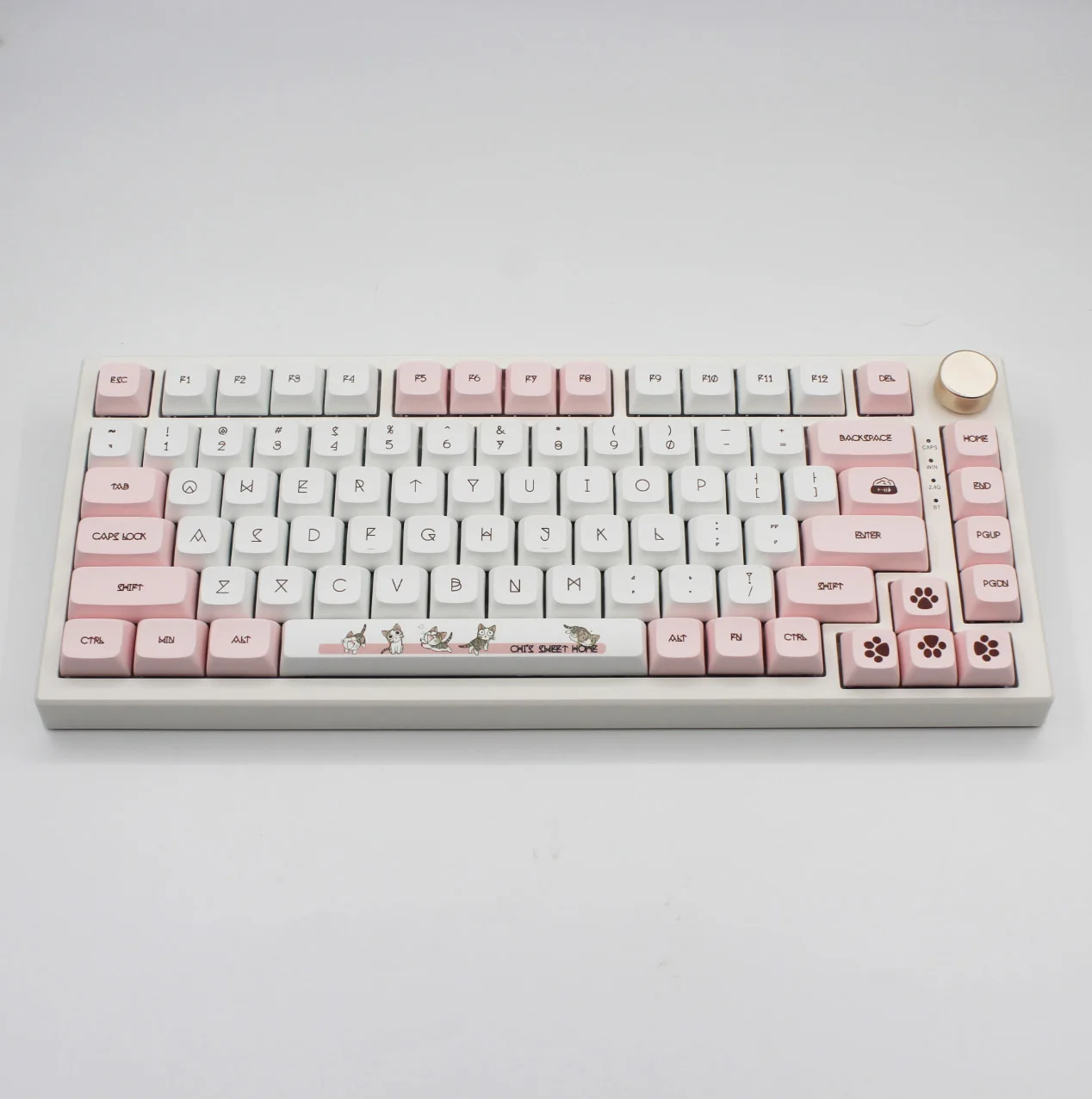 Cheese Cat XDA Perfil Keycap, Teclado Gaming