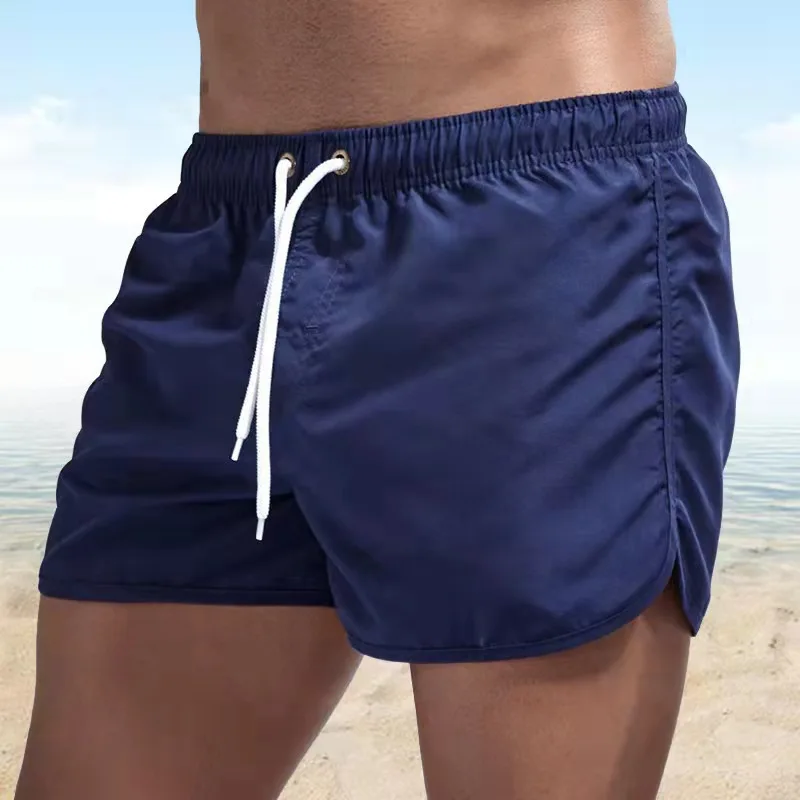 Men Gym Training Shorts Workout Sports Casual Clothing Fitness Running Shorts Male Short Pants Swim Trunks Beachwear Men Shorts