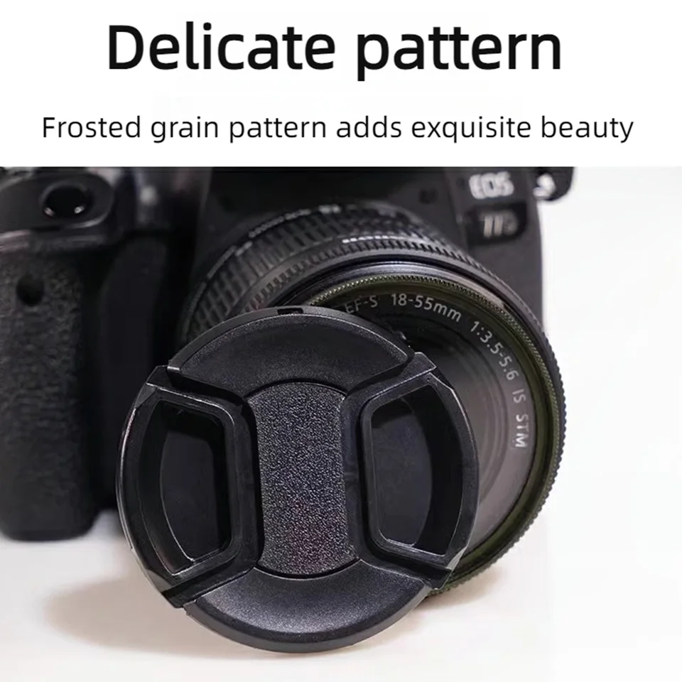 Lens Cap Protect Cover For Sony Nikon Canon SLR Camera 49mm 52mm 55mm 58mm 62mm 67mm camera lens