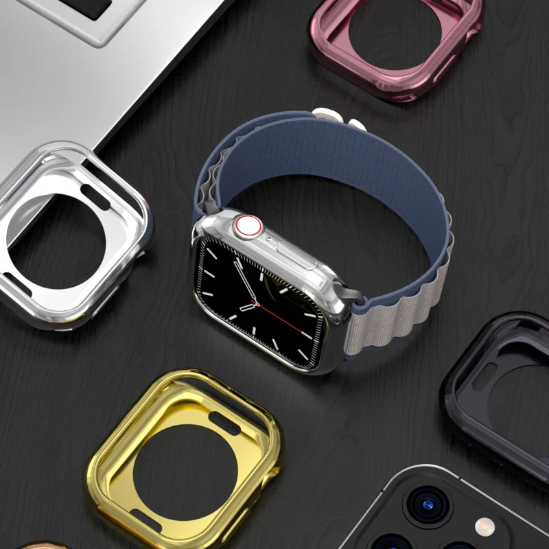 Ultra Protective TPU Bumper Case for Apple Watch - Full HD Protection, No Screen Protector