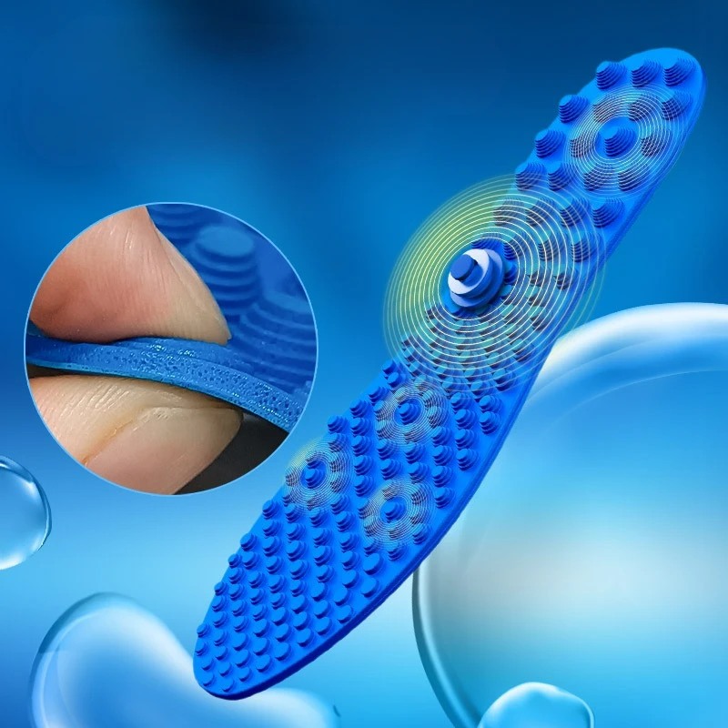 2/6Pcs Massage Insoles for Feet Comfort Shock Absorption Shoes Insole Men Women Shoe Sole Soft Acupressure on Foot Shoe Pads orthopedic insoles heel insoles shoe inserts
