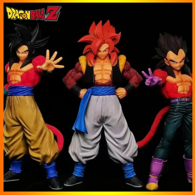 Bandai dragon ball gt super saiyan 4 filho goku vegeta iv tagfighters 100%  original anime figura de ação brinquedos para meninos meninas presentes -  AliExpress