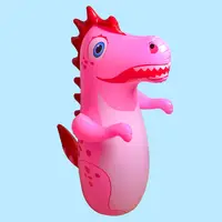 Inflatable Standing Boxing Bag Tumbler Toys Safety Air Stuffed Bop Animal Bag Tumbler Toy Children Beach Activity Game Supply 6