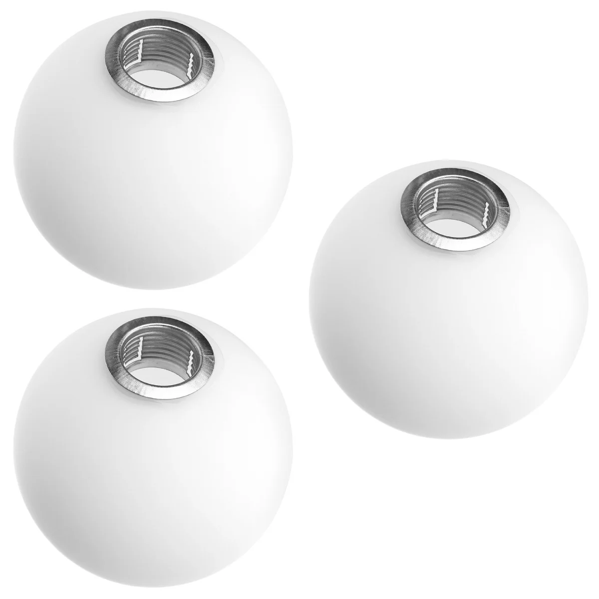 

3 Pack Glass Globe Lampshade Light Bulb for Ceiling Pendant Ball Replacement Shades Chandelier Accessory
