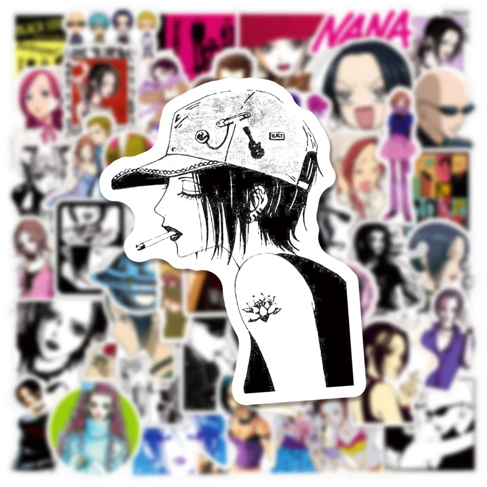 小物 NANA 10/30/50PCS Anime NANA Stickers Cool Graffiti Decals DIY