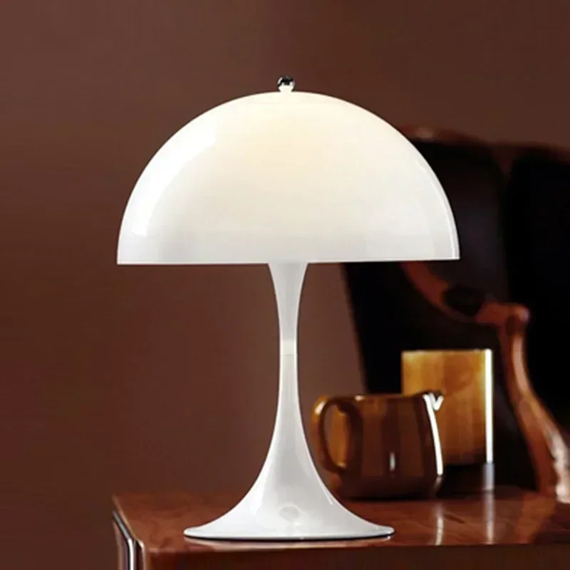 Modern Minimalist Mushroom Table Lamp Bedroom LED Bedside Lamp Home Decor night stand Desk Lamp Reading Lighting Fixtures 2