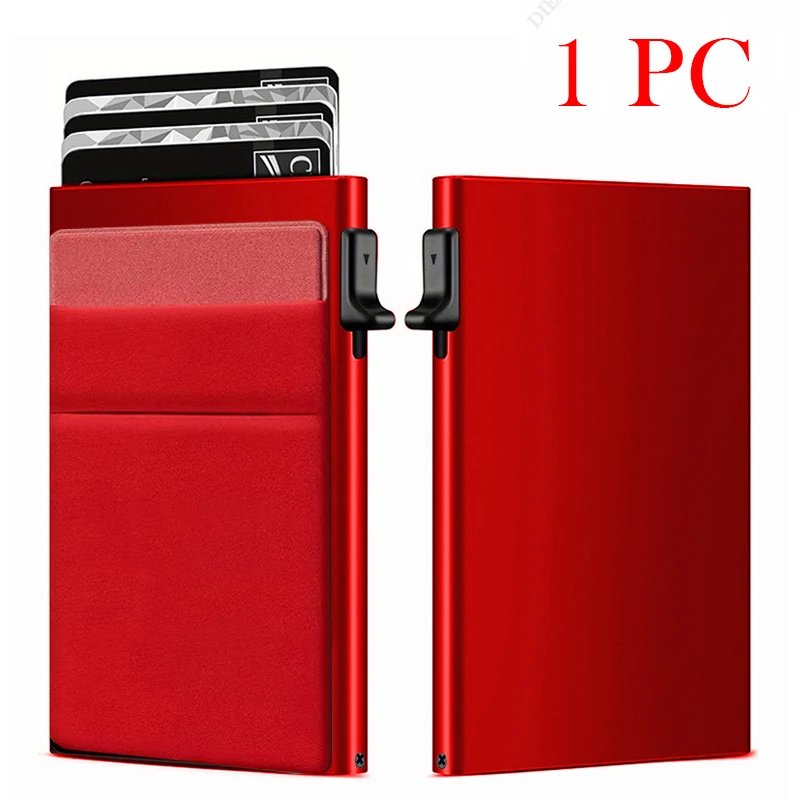 Personalized Engraved RFID Slim Metal Wallet and Cardholder