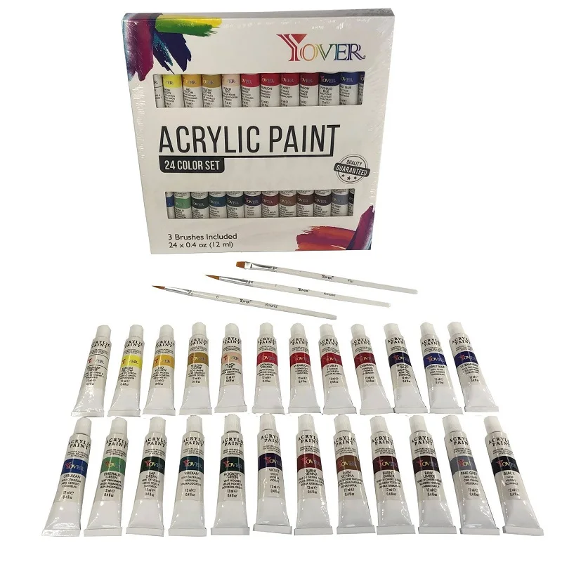 Japan Guanrongtang Matte Acrylic Aromatherapy Plaster Pigment DIY Stain Acrylic  Paint Set - AliExpress