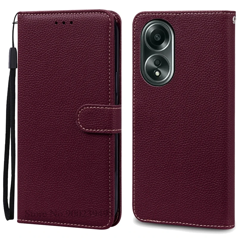 Leather Flip Wallet Case - Luxurious Silicone Book Cover