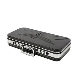 Hard Shell Suitcase Bag Beauty Hair Gun Box Hand Tear Sponge Fishing Gear Drone Tactical ABS Storage Password Lock Toolbox Bags