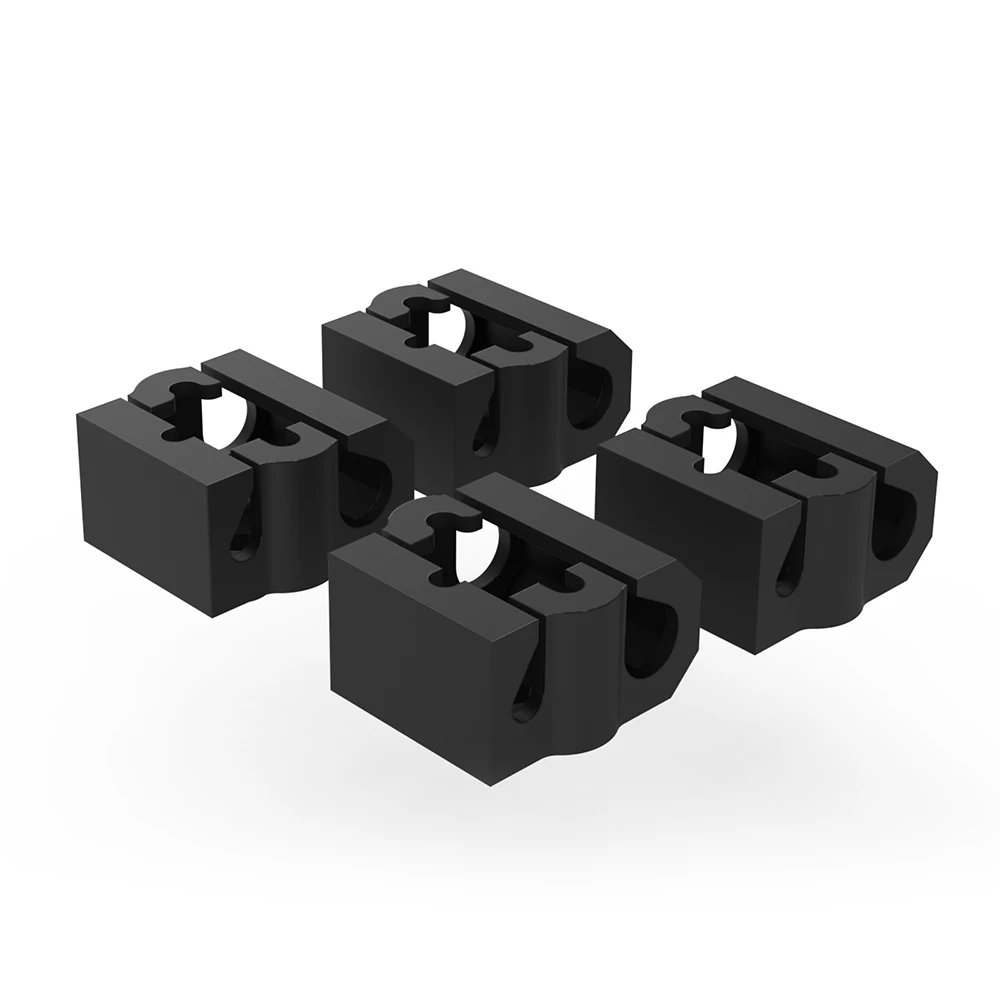 오리지널 실리콘 양말 슬리브 커버, Creality Spider V2/V3 고온 및 고유량 핫엔드 히트 블록, 4 개