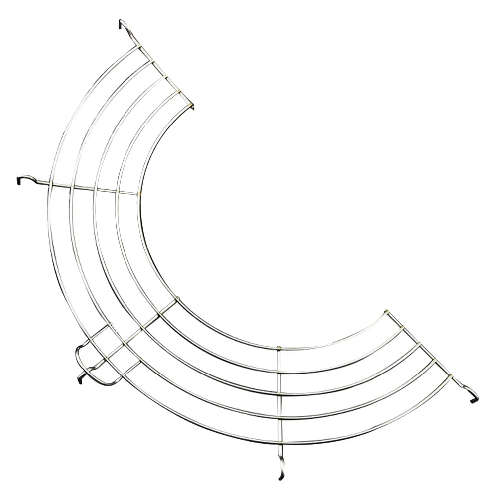 

Oil Filter Rack Stainless Steel Frying Food Oil Draining Rack Kitchen Supply Random Style