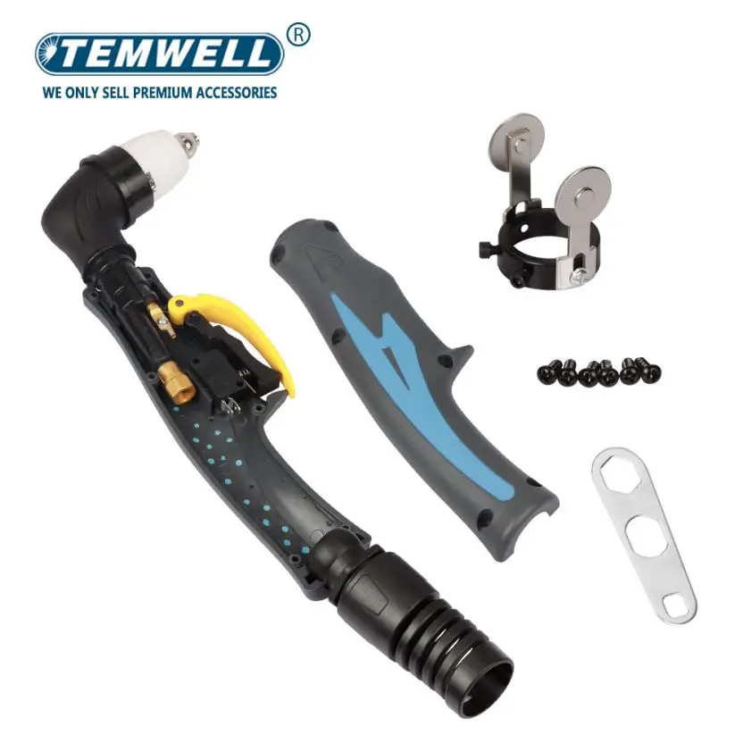 Plasma Cutting Torch Body P80 for Hand CNC Machine Cut Industry Air Cooled