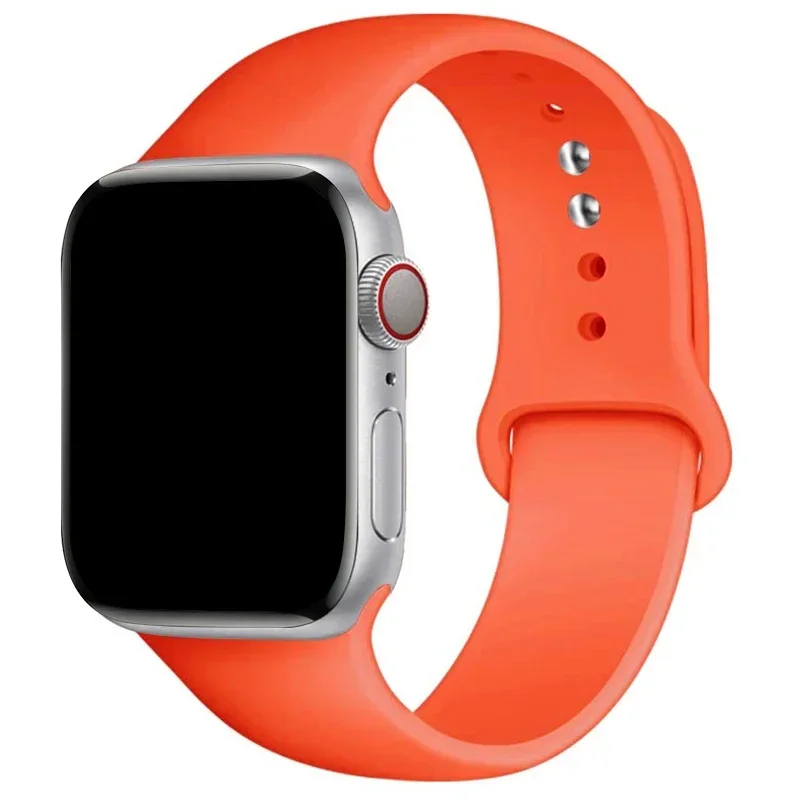 Silicone Sports Band for Smartwatch - Adjustable Loop Bracelet