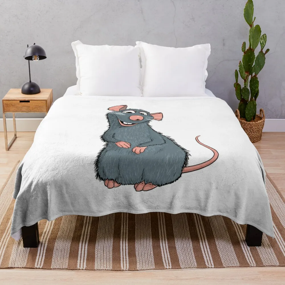 RatatouilleRemyThrowBlanketBedFashionableBlanketBeautiful