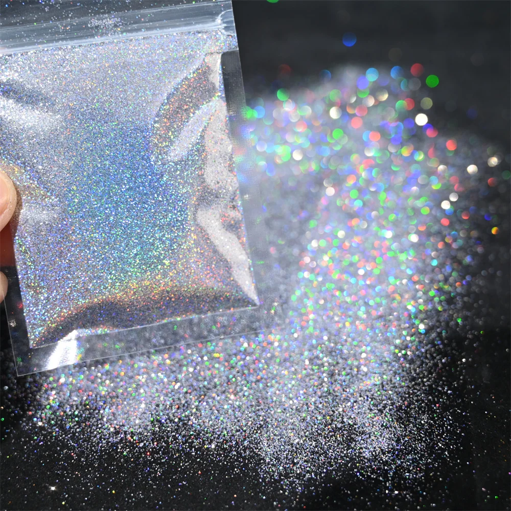 5g Nail Glitter Laser Holographic Bulk Shining Sparkly Pigment
