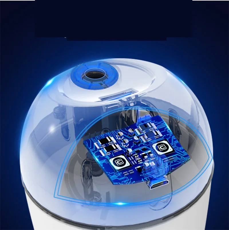 Compact Ultrasonic Aroma Diffuser and Humidifier with USB Connectivity