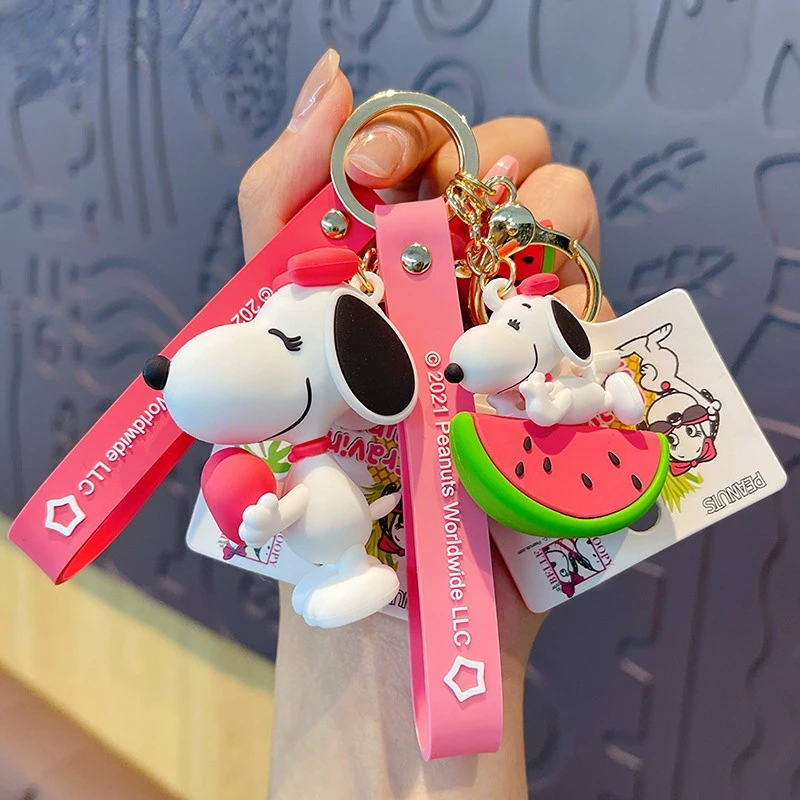 Snoopy Keychain Schoolbag Charm Silicone Bag Pendant Exquisite Kawaii  Silicone Wallet Charm Anti-loss Ornament Cute Girls Gift - AliExpress