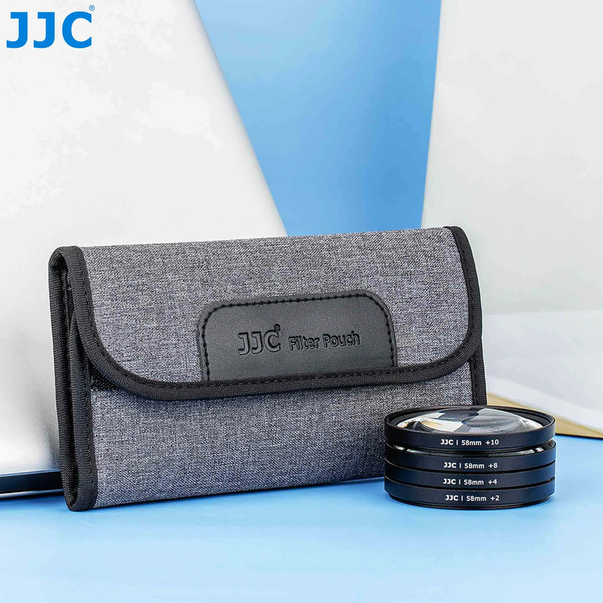 JJC Makro-Close-Up-Linsenfilter-Set mit Filterbeutel für Sony A6600 A6500 +2 +4 +8 +10 Close-up-Filter 49 mm 55 mm 58 mm 62 m 77 mm – Detail 10