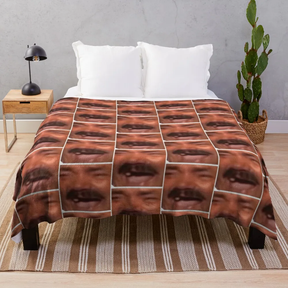 

KEKW Twitch EmoteThrow Blanket Fur Throw Blanket