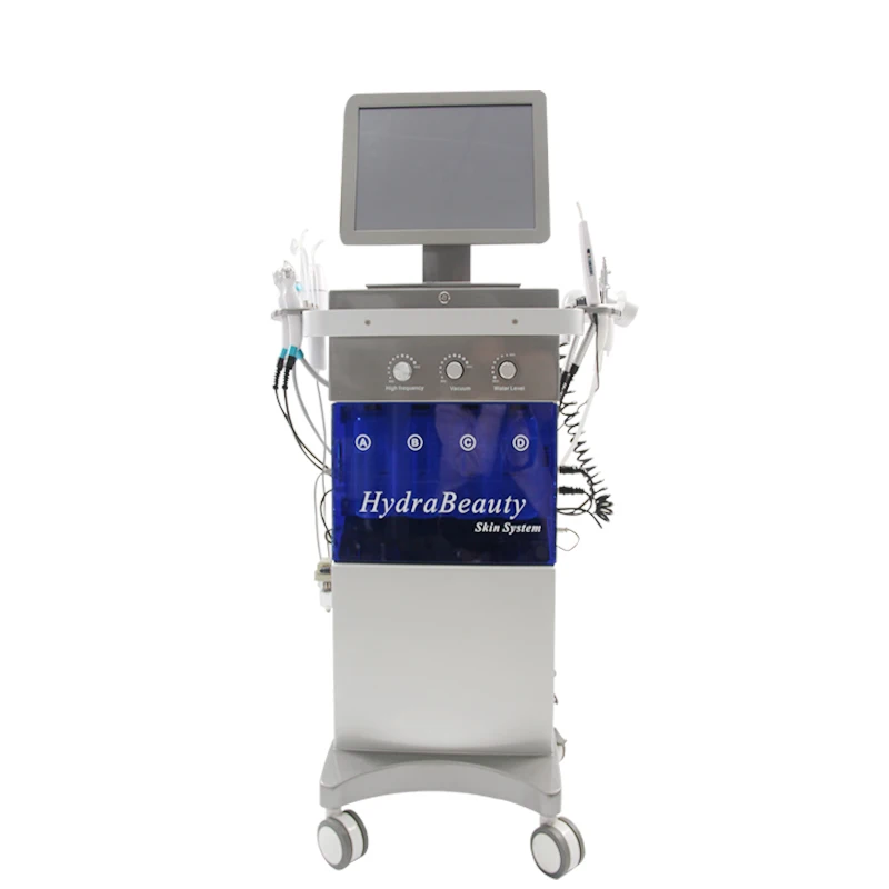 

Multi Hydro Dermabrasion Water Oxygen Jet Skin Dermabrasion Microdermabrasion Cleaning Hydra Facial 9 In 1 Water Peeling Device