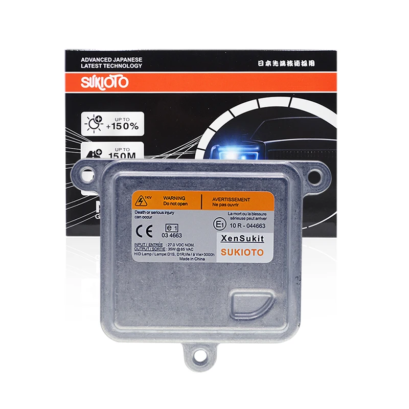 SUKIOTO GENUINE New 24V D1S D1R Xenon Ballast No Error Canbus Car
