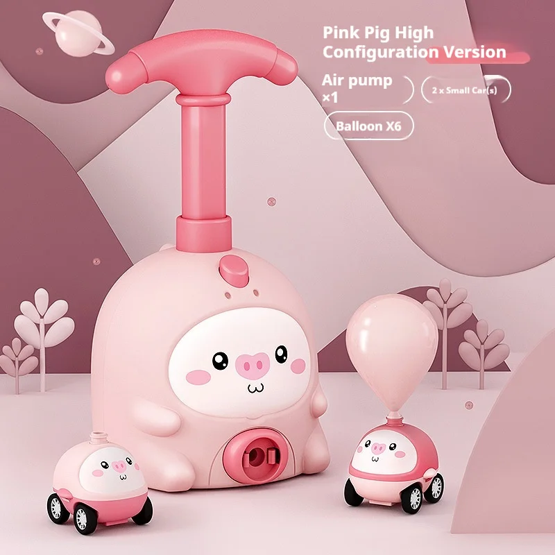 Aerodynamic Animal Balloon Car - Educational and Fun Science Toy