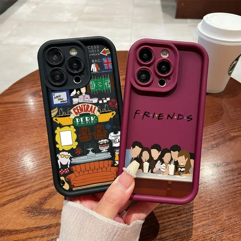 Friends Hot TV-Show Handyhülle für iPhone 17e 17 16e 16 15 14 13 12 11 Air Pro Max Mini XR XS X 7 8 6 6s Plus TPU