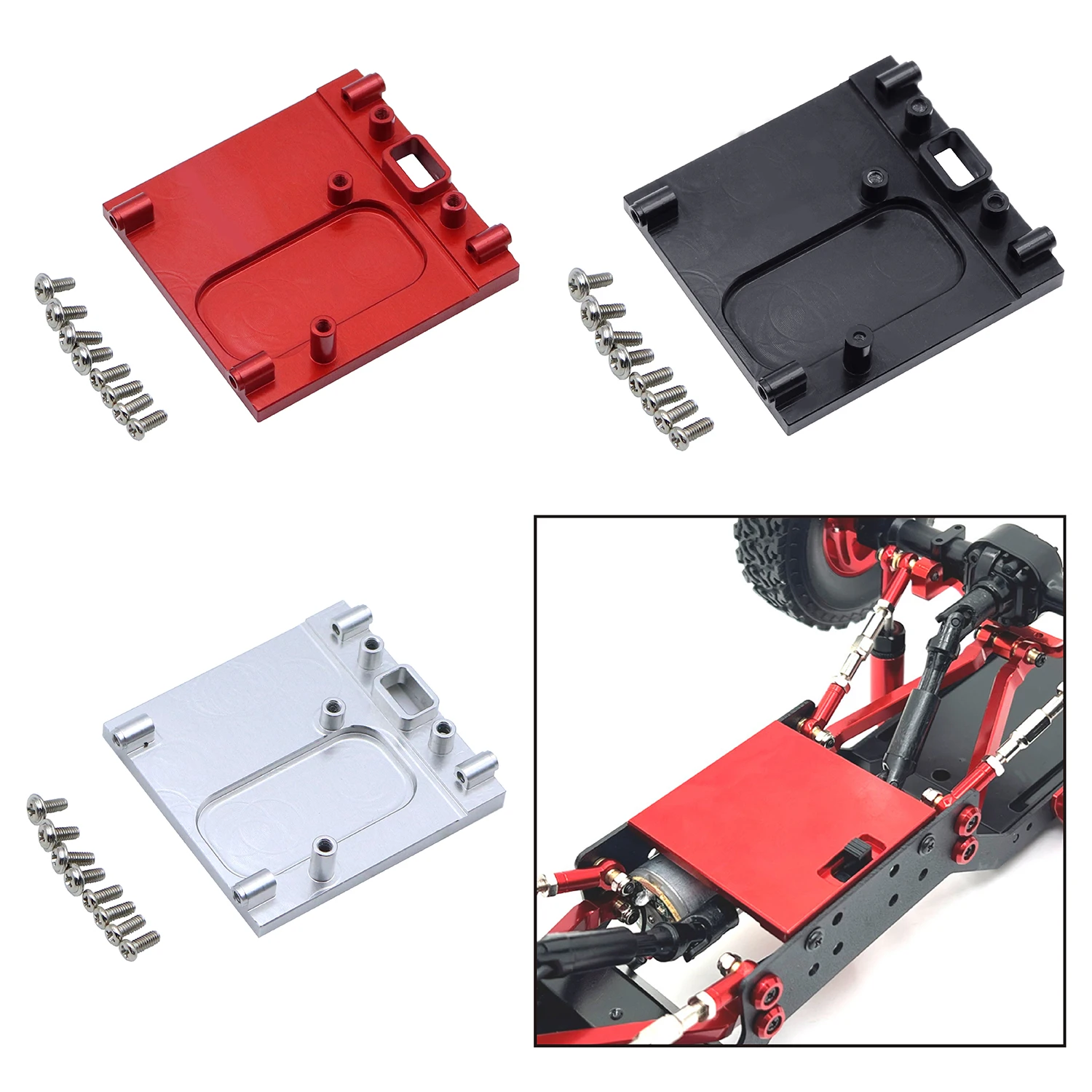 Neue MN99S MN82 MN168 MN78 Metall Motor Feste Sitz Basis Motor Halterung Für 1/12 RC Auto MN98 MN99S 2nd Generation Upgrade Zubehör