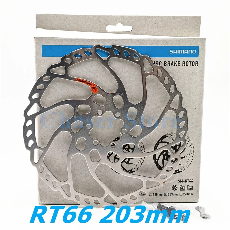 シマノ SM-RT66 バイクディスクブレーキローター 6ボルト 160/180