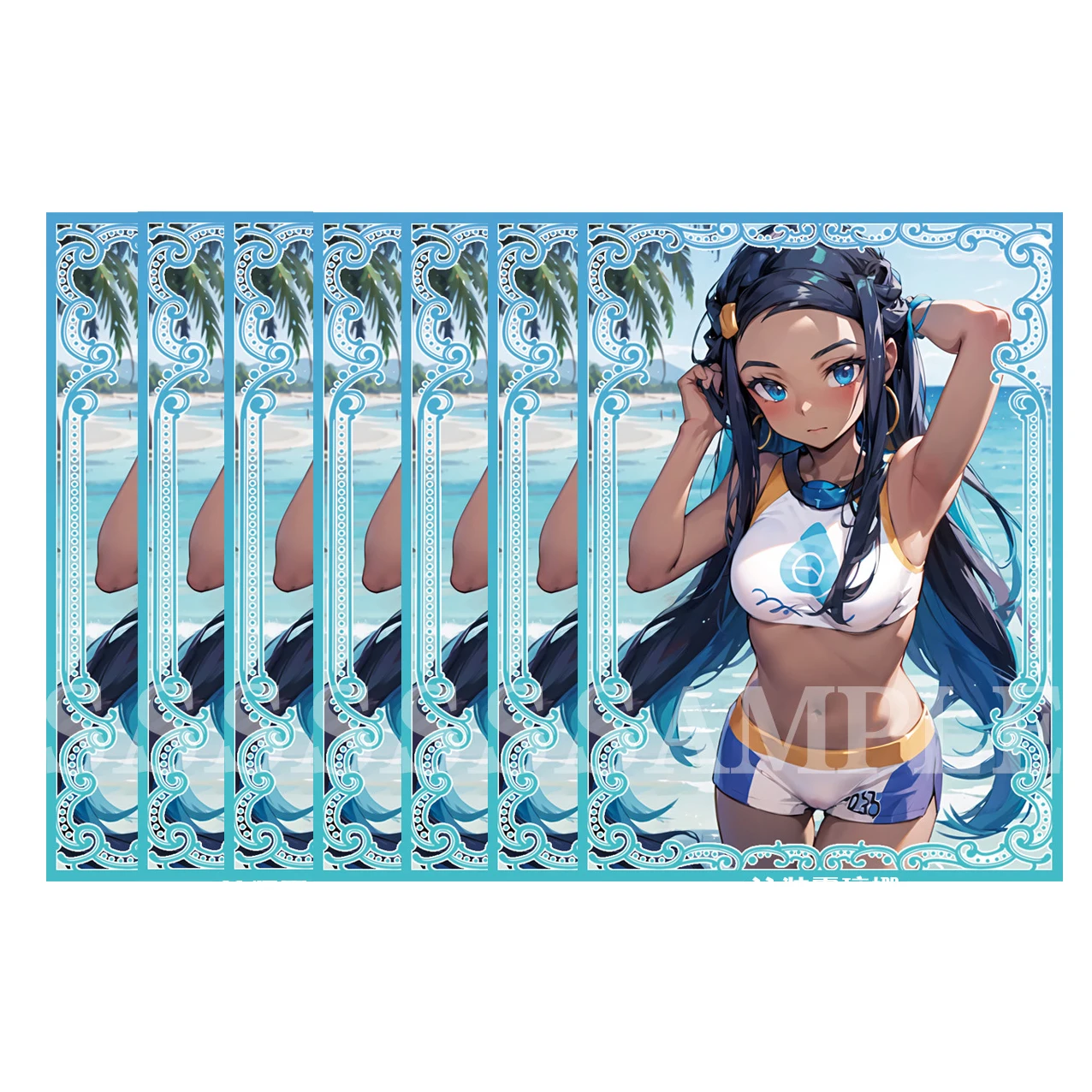 60Ct Holographic Top Loader Anime Trading Card Sleeves Card Shield Card Holder Deck Protector Per Schede Mtg/Tcg/Ptcg 67X92Mm