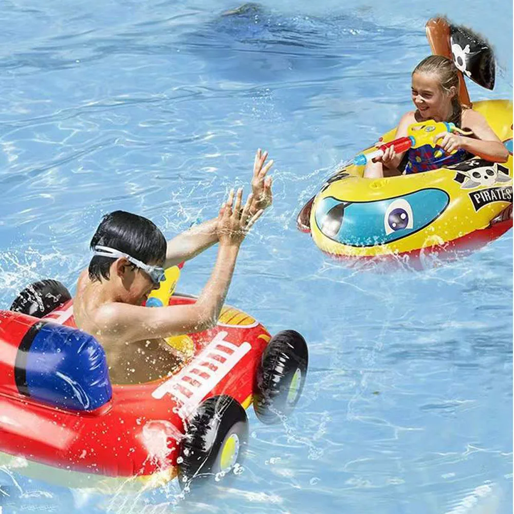 New Children Swimming Ring Inflatable Car Seat Ring Kid Child Swim Ring Accessories Play Gun Water Fire Truck Bumper Car Toys 4 New Children Swimming Ring Inflatable Car Seat Ring Kid Child Swim Ring Accessories Play Gun Water Fire Truck Bumper Car Toys 4