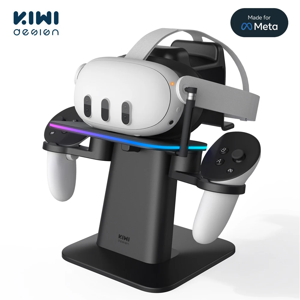  Quest 3 専用充電スタンドセット Amazon.co.jp: 【Meta Quest3専用】置くだけ VR充電スタンド3