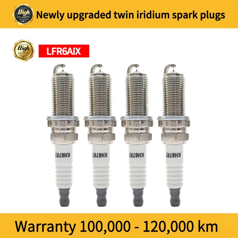 Фото Новые оригинальные обновленные Иридиевые свечи зажигания COEO LFR6AIX11/5416;6619 для Subaru 2.0L/3.0L Forest Ranger 2,5 T №5