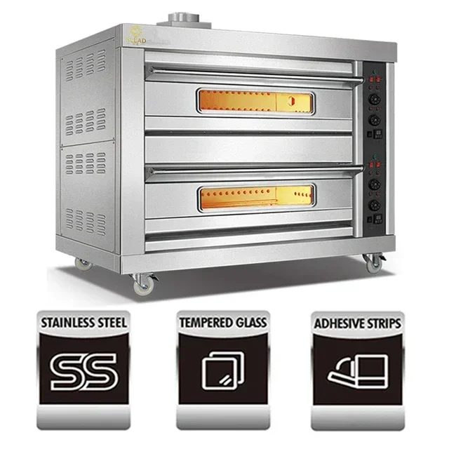 inbuilt and microwave static gas cooker 4 burner and 1electric plate with kunafa solid top stove rotary gas oven 3