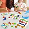 Children Matching Puzzle Toys Colors Geometric Shape Jigsaw Board Games Early Educational Interaction Toys for Kids Battle Games 6