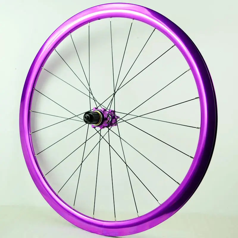 Roue de vélo de route ultralégère avec ein à disque, 30mm, 700 CAxle / QR six trous/verrouillage central, deux après quatre Palin