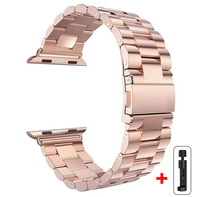 Premium Stainless Steel Metal Watch Band