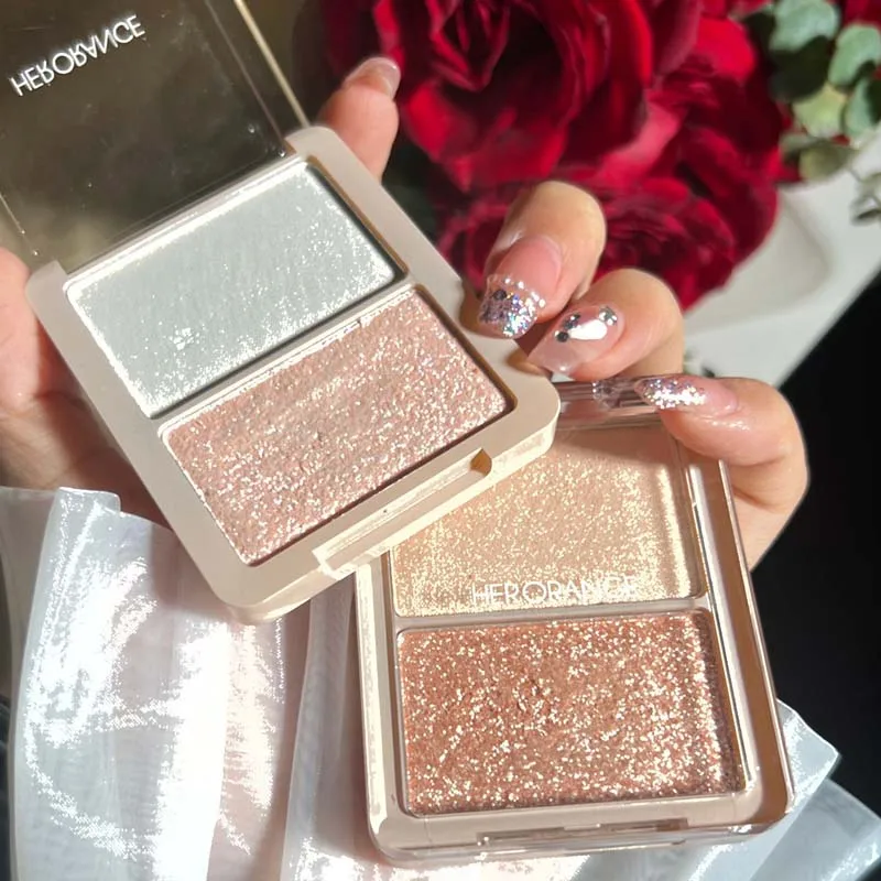 Diamond Highlight Palette Glitter Makeup Gel Face and Body Highlighter Contour Shadow