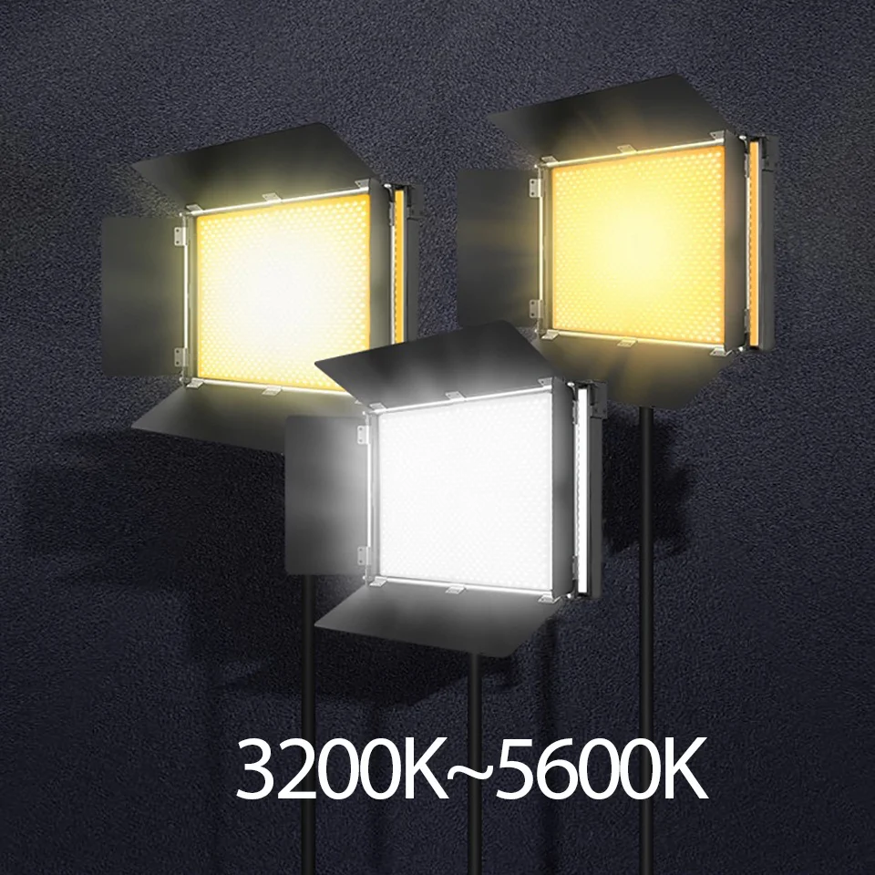 LED Photo Studio Light For Youbute Game Live Video Lighting On Camera 50W Portable Video Recording Photography Panel Lamp NPF550 - Image 8