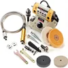 350W Adjustable Speed Bench Grinder Polishing Machine For DIY Woodworking Jade Jewelry Dental Bench Lathe Machine With Meta 1
