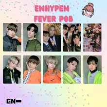 

KPOP ENHYPEN Random Card CARNIVAL FEVER Small Card Weverse Peripheral Photocard LOMO Card Poster Album gifts for women map