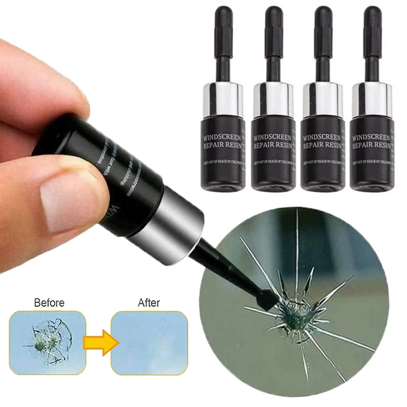 1/2/4Pcs Car Windshield Cracked Repair Tools DIY Cars Window Restore