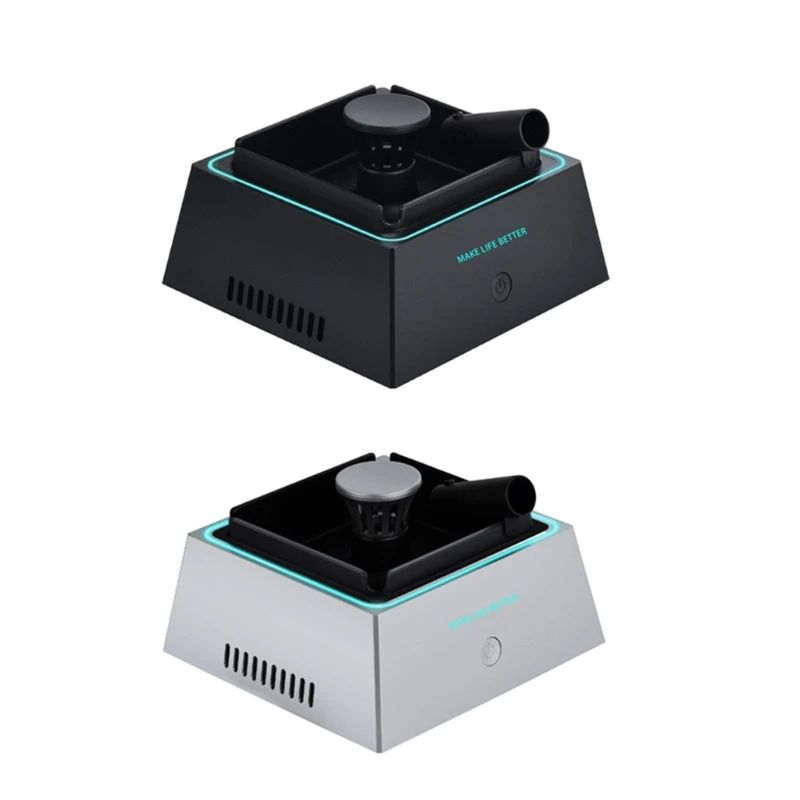 

Multipurpose Ashtray with Air Purifier Function for Filtering Second-Hand Smoke Cigarettes Remove Odor Smoking Accessory
