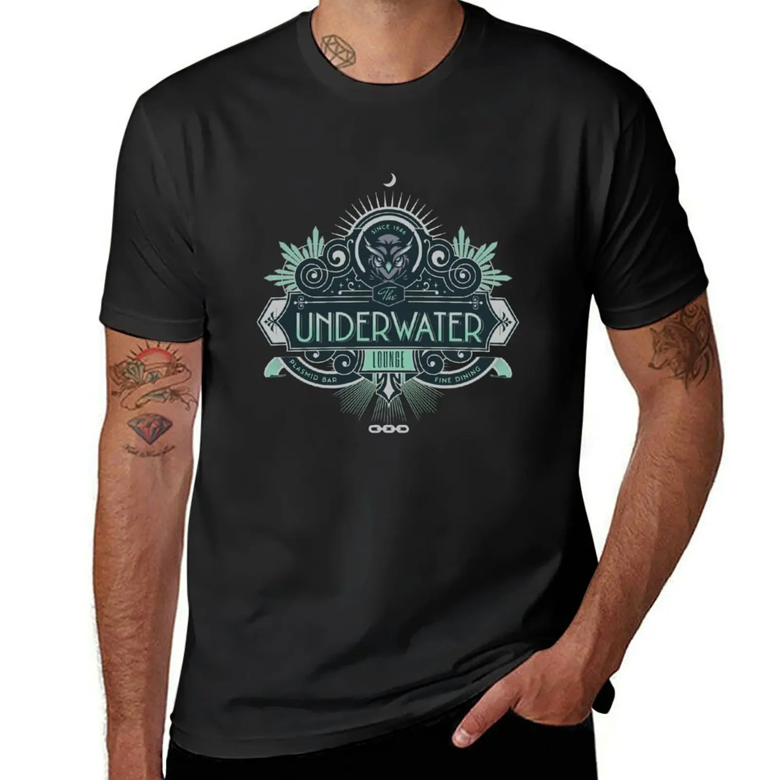 

The Underwater T-Shirt anime tops vintage clothes slim fit t shirts for men