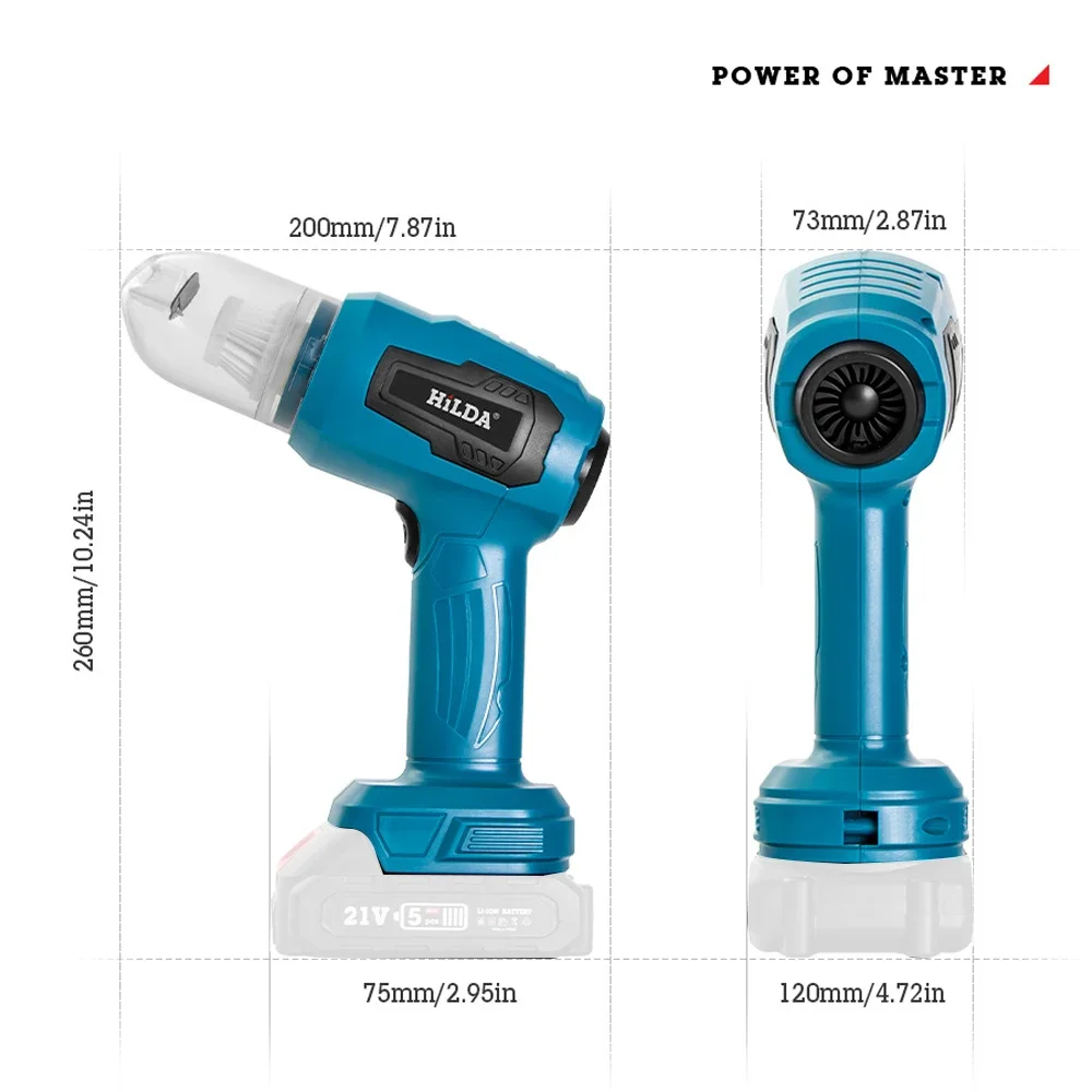 Electric Mini Cordless Vacuum with High Speed for Home DIY