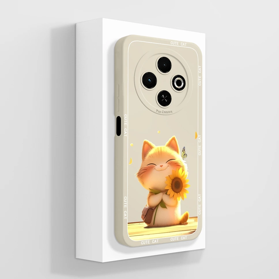 Creative Silicone Painted Anti-Drop Protective Phone Case
