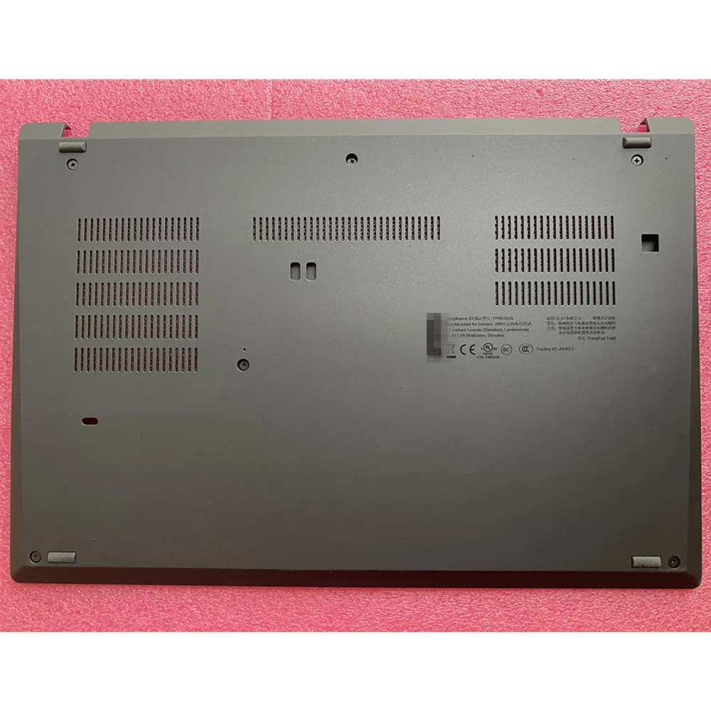 Original para Lenovo Thinkpad T490 Lcd Tampa Traseira Moldura Lcd Apoio de Mãos Base Capa Case 02hk963 02hk965 02hk968 02hk957 01yn936 Novo - Imagem 4